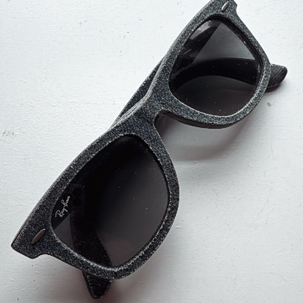 Ray-Ban denim distressed Wayfarer Sunglasses